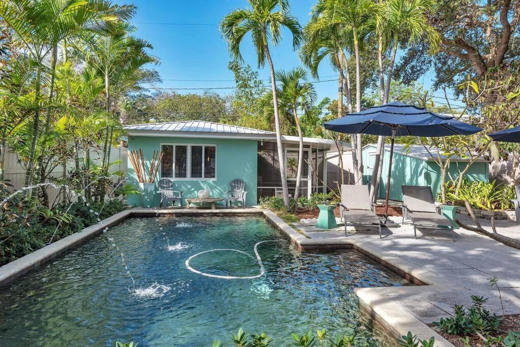 Art Deco Apt W Pool One Mile To Beach Pets Welcome Lake Worth Beach Kültér fotó